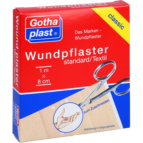 GOTHAPLAST Wundpfl.stand.8 cmx1 m
