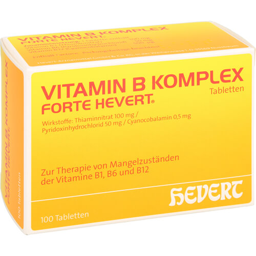 VITAMIN B KOMPLEX forte Hevert Tabletten