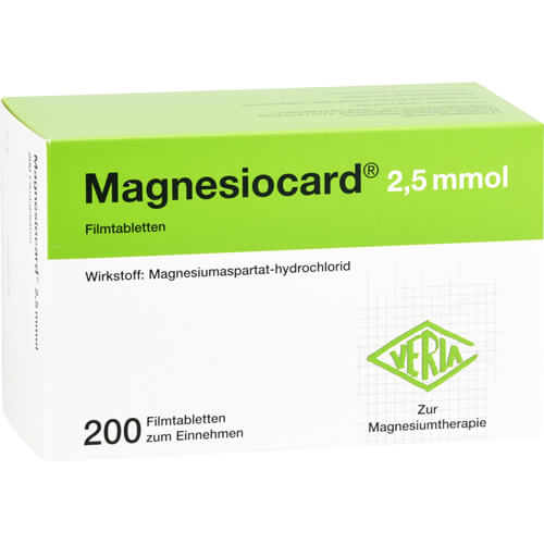 MAGNESIOCARD 2,5 mmol Filmtabletten