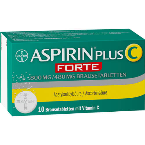 ASPIRIN plus C forte 800 mg/480 mg Brausetabletten