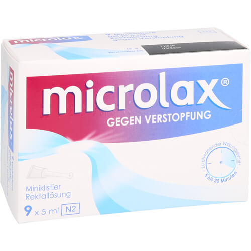 Microlax Abführmittel bei Verstopfung