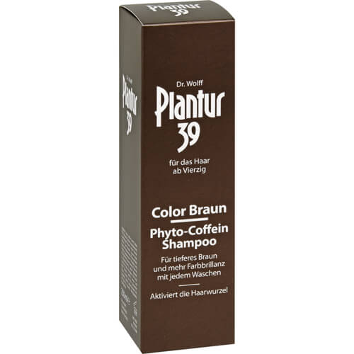 PLANTUR 39 Color Braun Phyto-Coffein-Shampoo