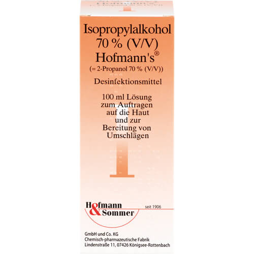 ISOPROPYLALKOHOL 70% V/V Hofmann's