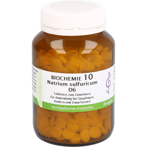 BIOCHEMIE 10 Natrium sulfuricum D 6 Tabletten