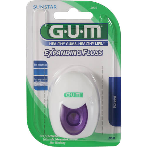 GUM EXPANDING FLOSS Flausch-Zahnseide