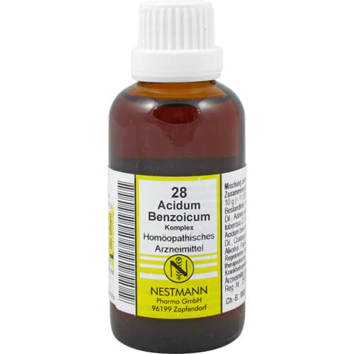 ACIDUM BENZOICUM KOMPLEX Nr.28 Dilution