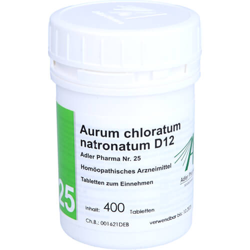 BIOCHEMIE Adler 25 Aurum chloratum natr.D 12 Tabl.