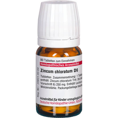 ZINCUM CHLORATUM D 6 Tabletten