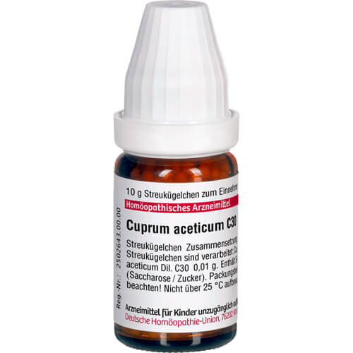 CUPRUM ACETICUM C 30 Globuli