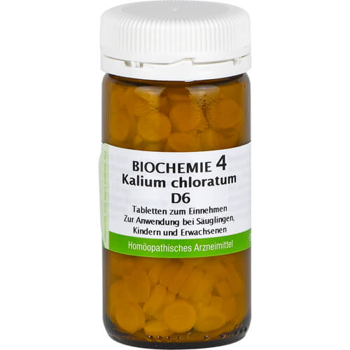 BIOCHEMIE 4 Kalium chloratum D 6 Tabletten