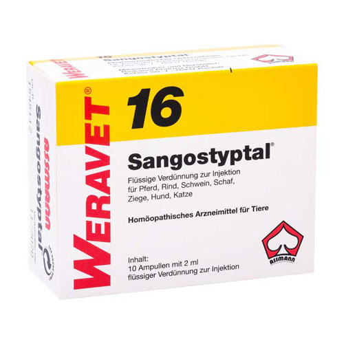 SANGOSTYPTAL 16 Ampullen vet.