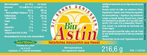 BIU ASTIN natürliches Astaxanthin 4 mg Kapseln