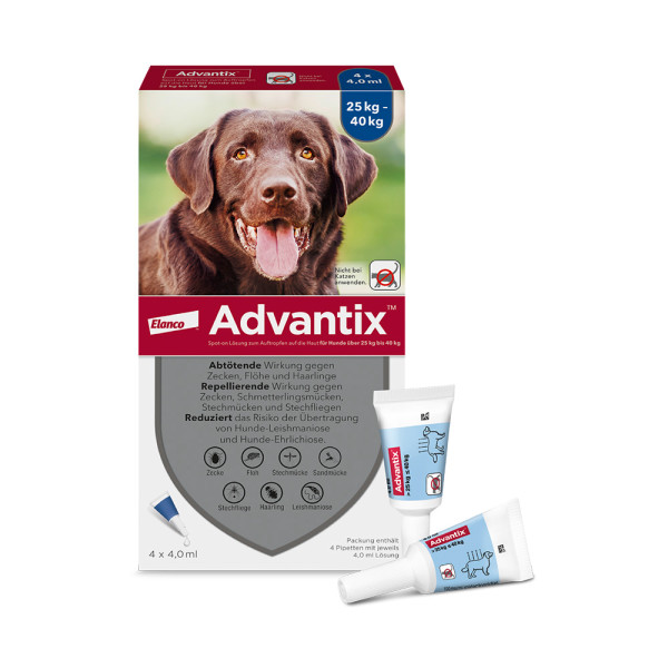 Advantix® Spot on für Hunde 25 - 40 kg