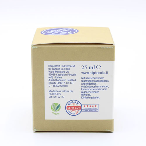 OLIVENSALBE OliPhenolia biodynamische Kosmetik