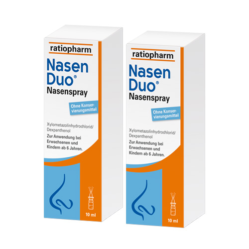 NasenDuo® Nasenspray Doppelpackung (2x 10ml)