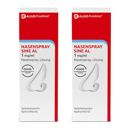 Nasenspray sine AL 1 mg / ml bei Schnupfen (2x15 ml)