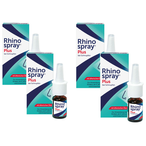 RHINOSPRAY plus b.Schnupfen m.Feindosierer (4x 10ml)