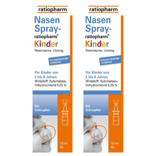 NASENSPRAY-ratiopharm Kinder kons.frei Doppelpackung (2x10 ml)