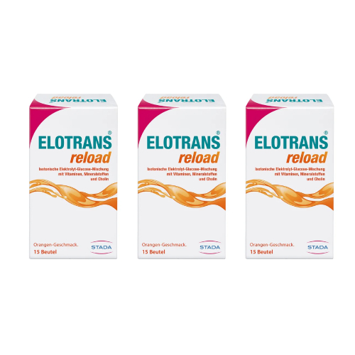 ELOTRANS reload Elektrolyt-Pulver mit Vitaminen (3x15 St)