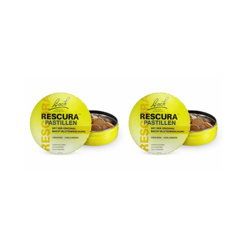 BACHBLÜTEN Original Rescura Past.Orange-Holunder (2x50 g)