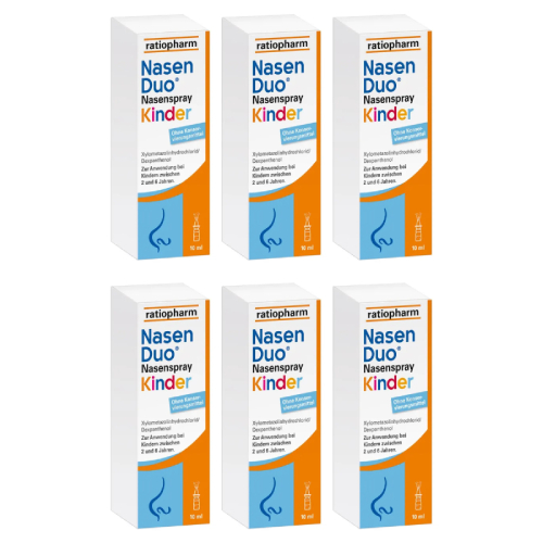 NasenDuo® Nasenspray Kinder (6x10 ml)