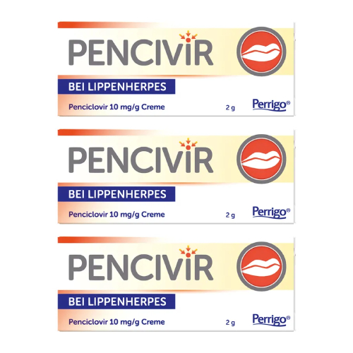 PENCIVIR bei Lippenherpes Creme (3x2g)