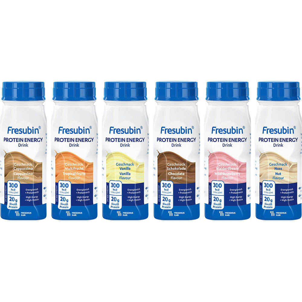 FRESUBIN PROTEIN Energy DRINK Mischkarton Trinkflasche Trinknahrung