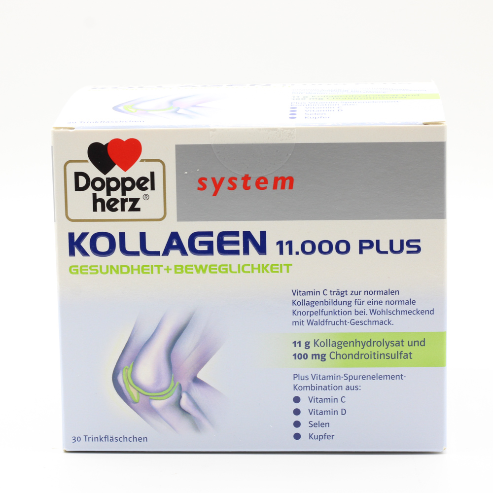 DOPPELHERZ Kollagen 11.000 Plus system Ampullen Doppelpackung (2x750 ml)