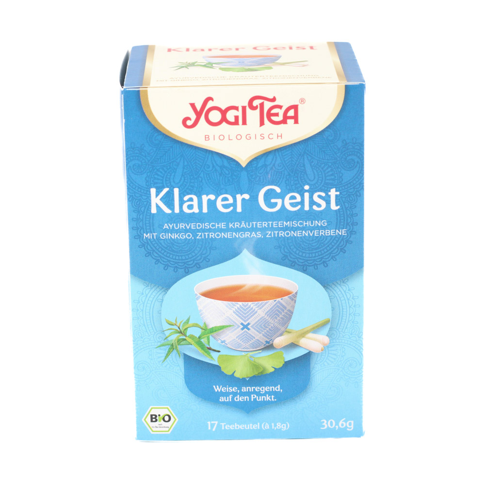 YOGI TEA Klarer Geist Bio Filterbeutel