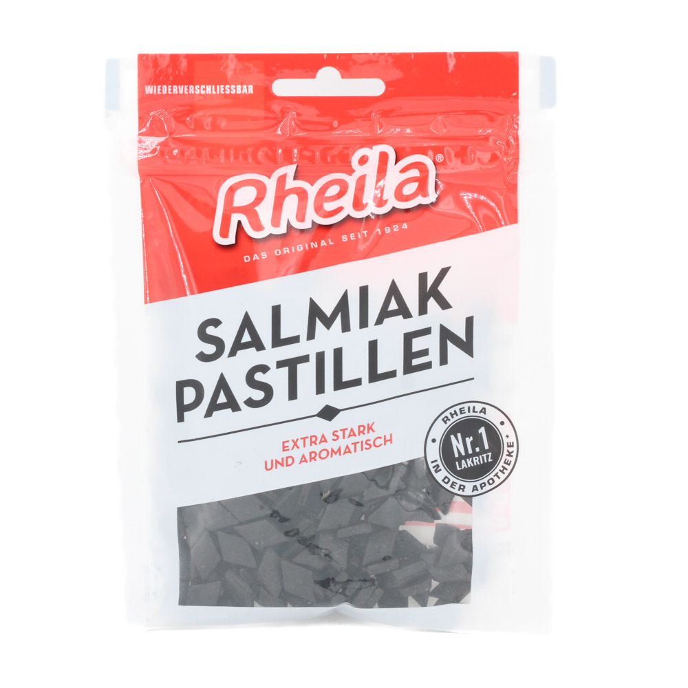 RHEILA Salmiak Pastillen zuckerhaltig