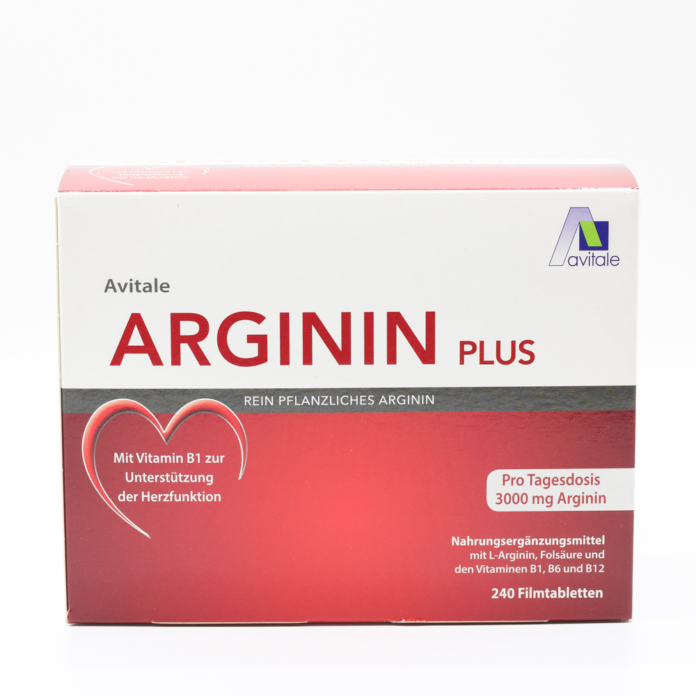 ARGININ PLUS Vitamin B1+B6+B12+Folsäure Filmtabl.