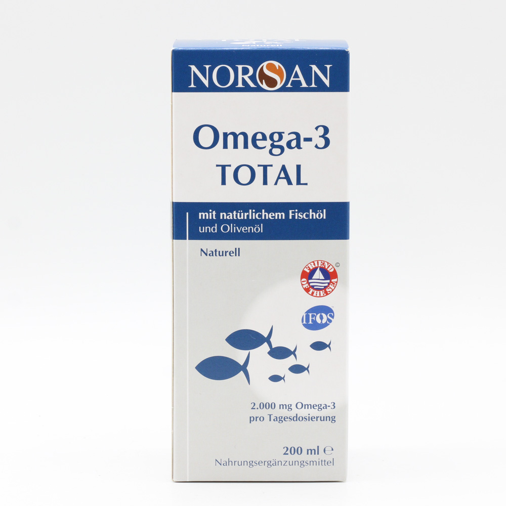 NORSAN Omega-3 Total Naturell flüssig