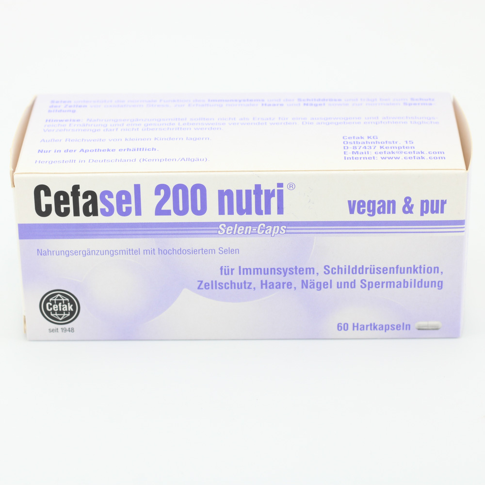 CEFASEL 200 nutri Selen-Caps