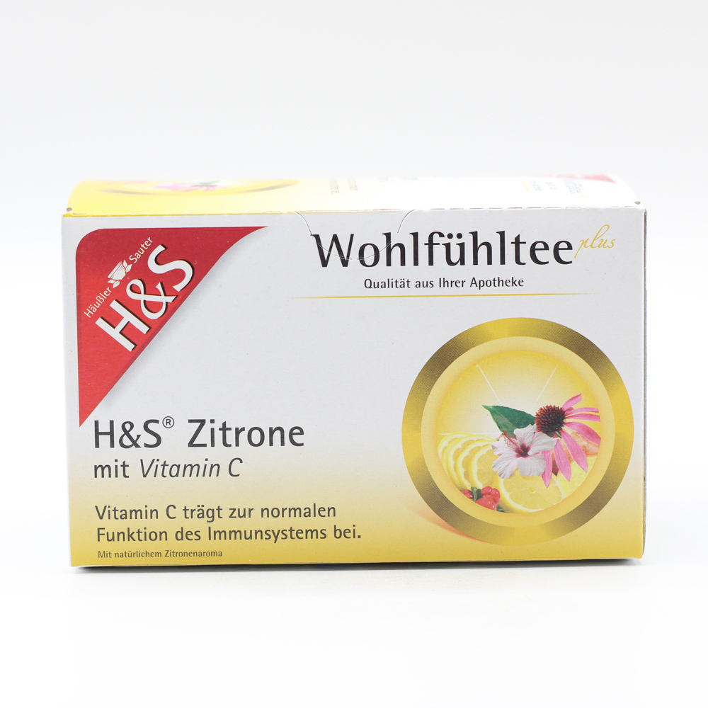 H&S Zitrone mit Vitamin C Filterbeutel