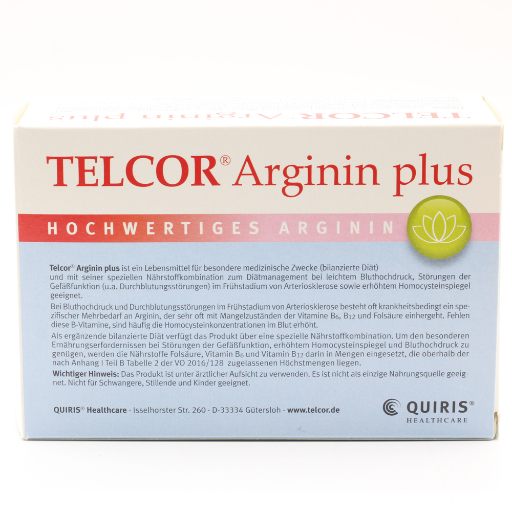TELCOR Arginin plus Filmtabletten