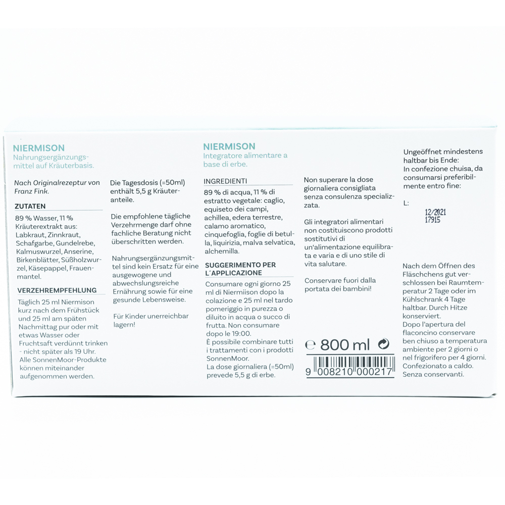 NIERMISON flüssig SonnenMoor Doppelpackung (2x800ml)