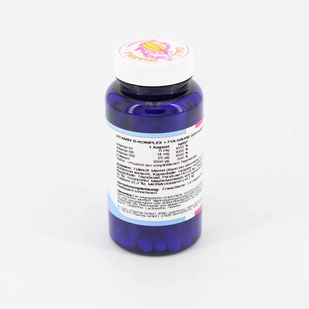 VITAMIN B KOMPLEX+Folsäure GPH Kapseln