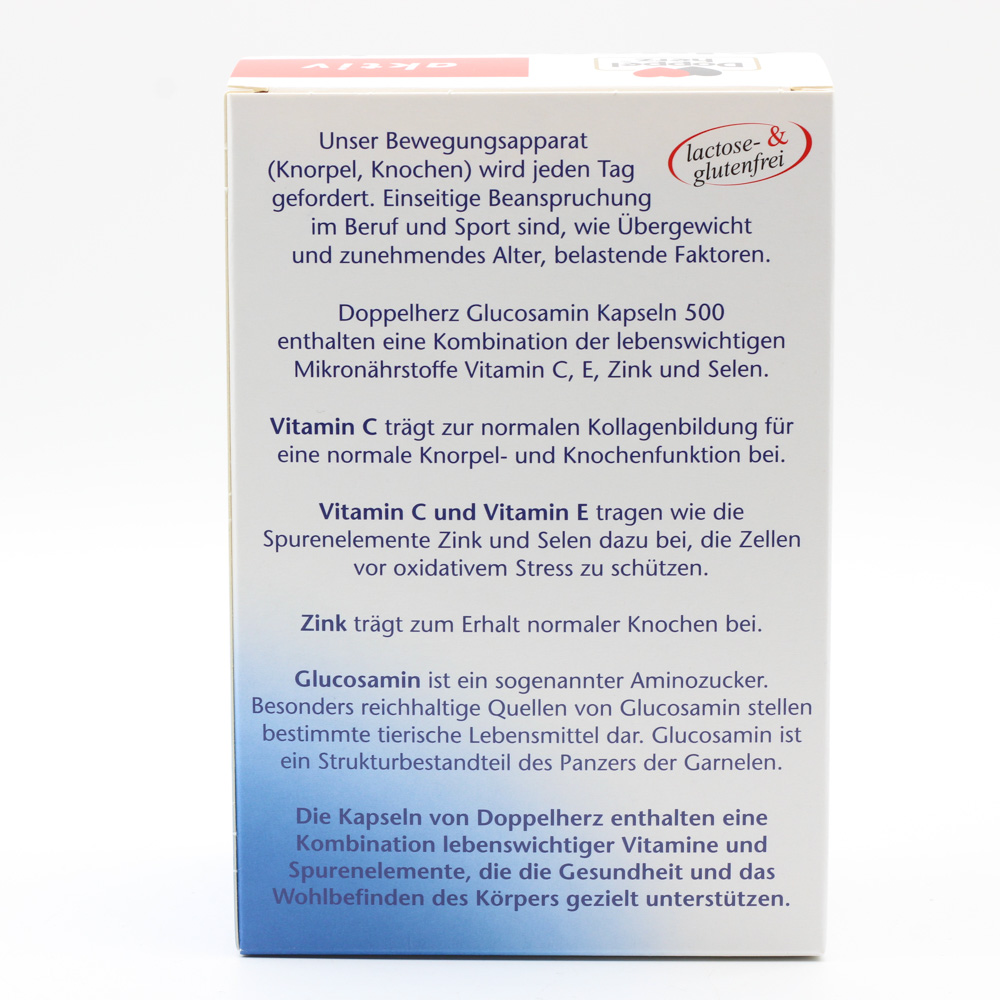 DOPPELHERZ Glucosamin 500 Kapseln