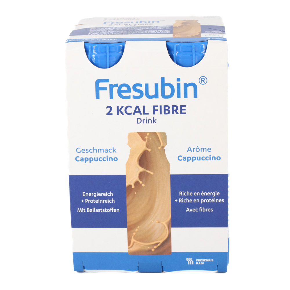 FRESUBIN 2 kcal Fibre DRINK Cappuccino Trinkflasche Trinknahrung