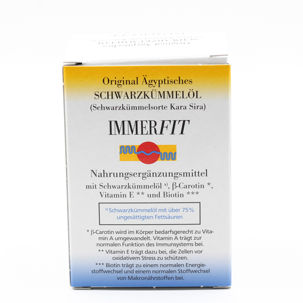 SCHWARZKÜMMELÖL Immerfit Kapseln