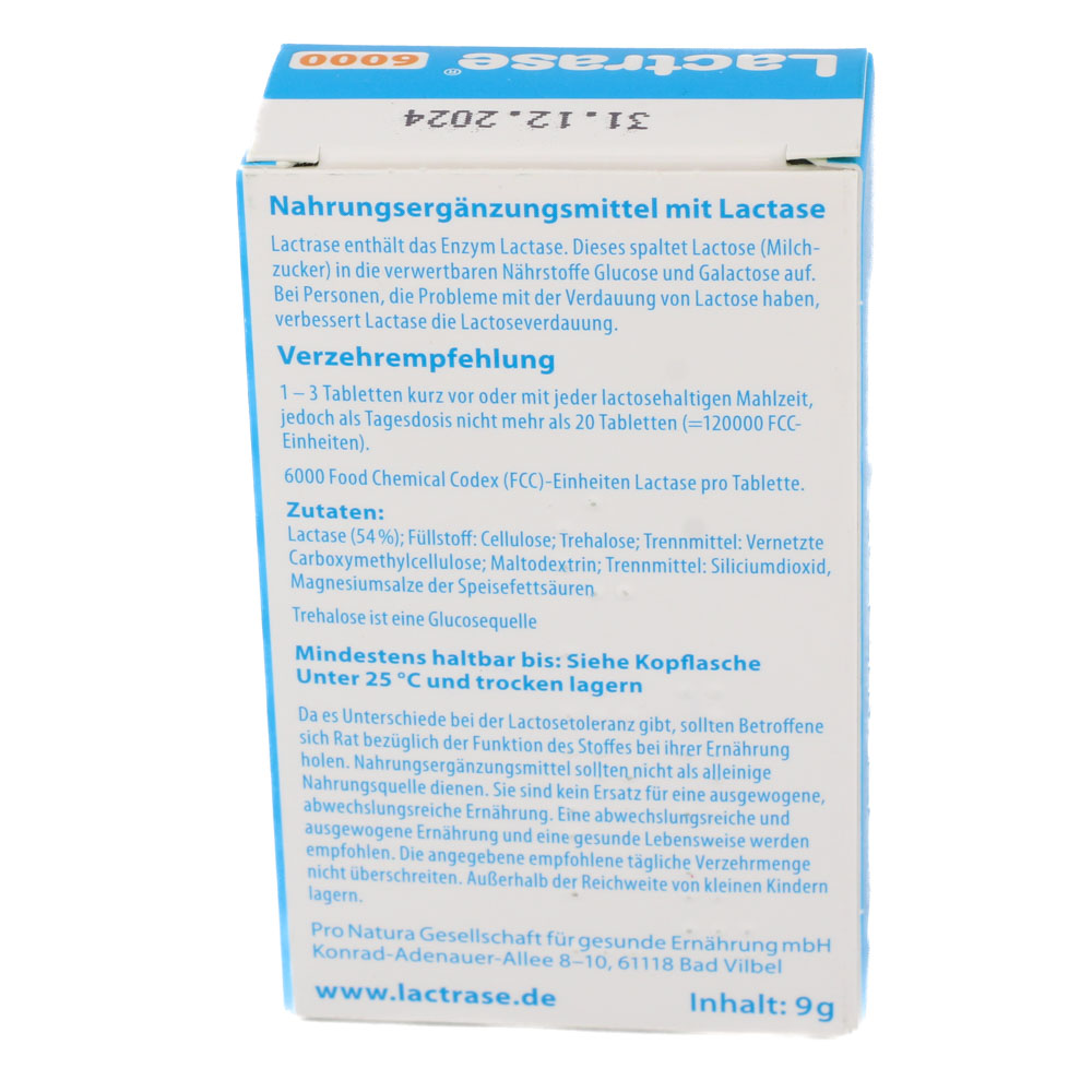 LACTRASE 6.000 FCC Tabletten im Klickspender