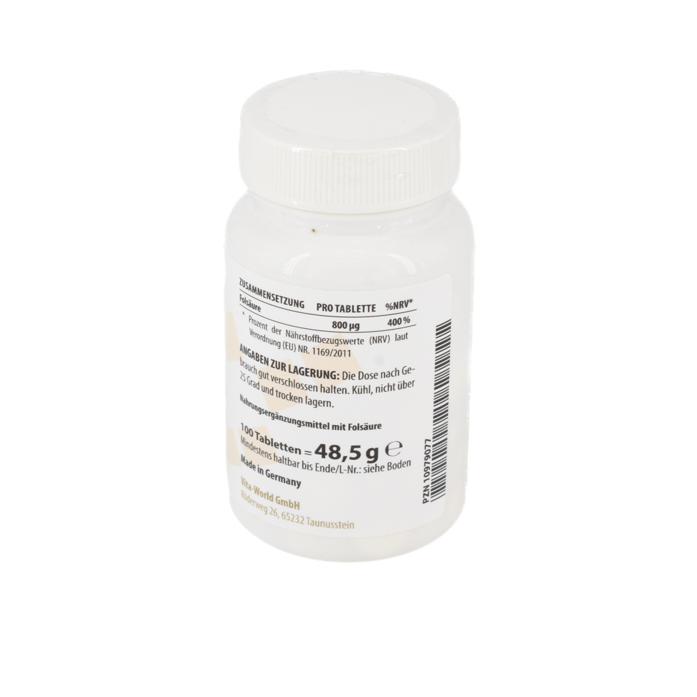 FOLSÄURE 800 μg Tabletten