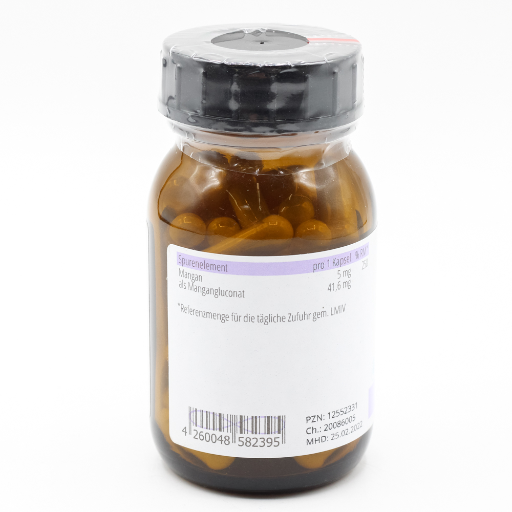 MANGAN ALS Mangangluconat Kapseln