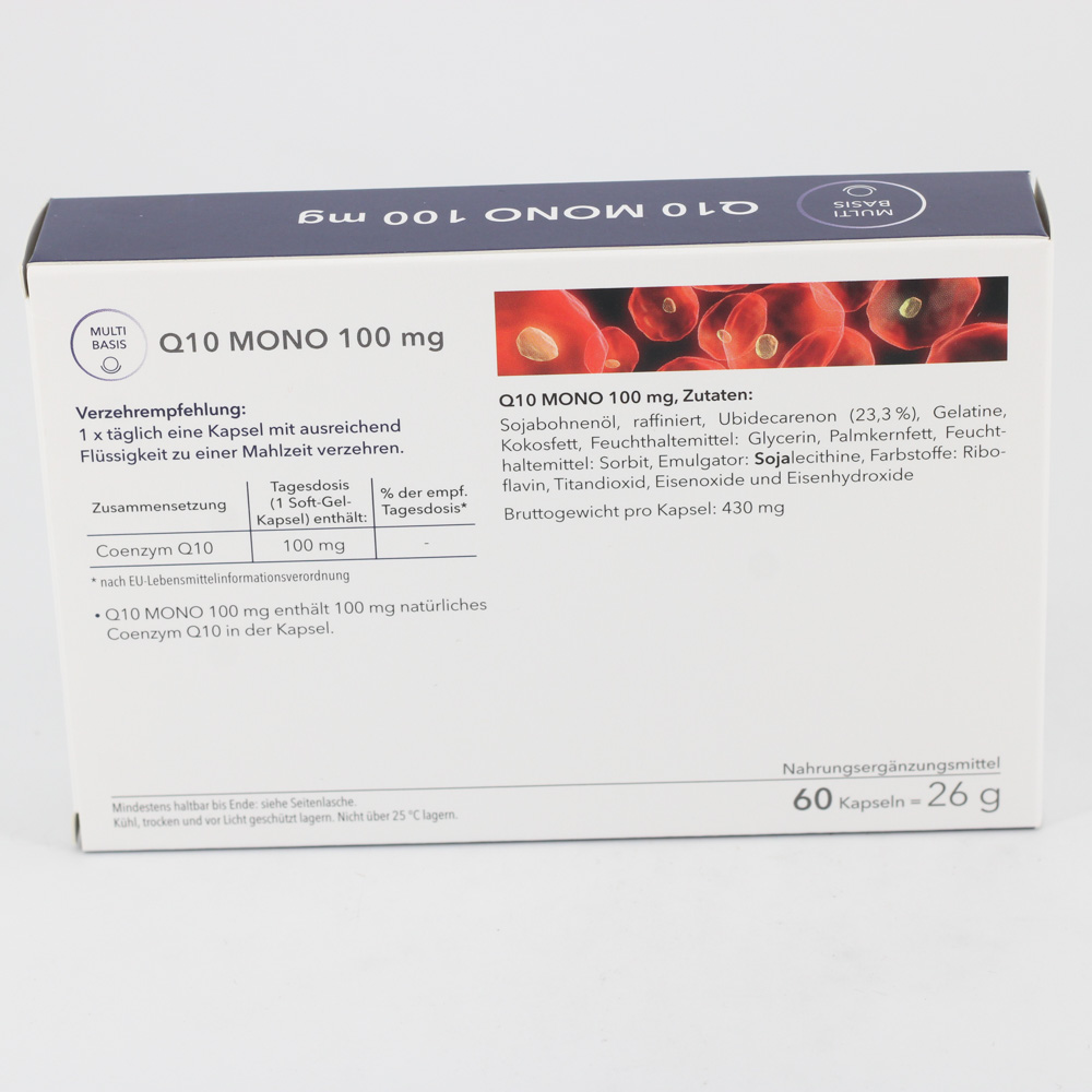 Q10 MONO 100 mg Weichkapseln