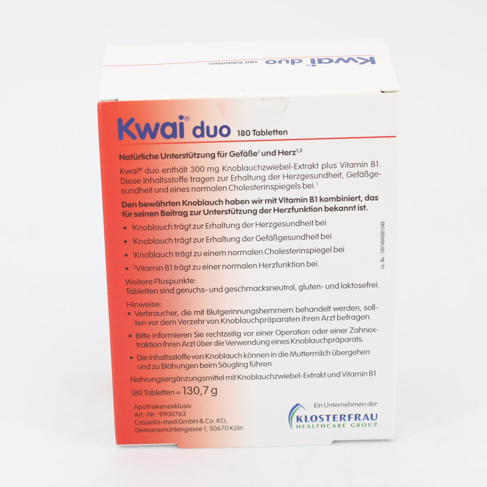 KWAI duo Tabletten