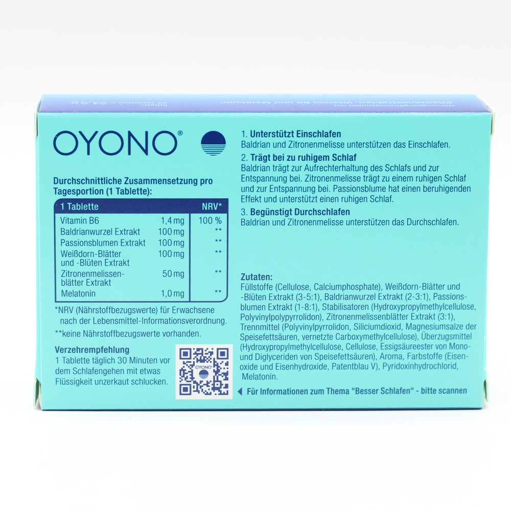 OYONO Nacht Tabletten Doppelpackung (2x24 St)