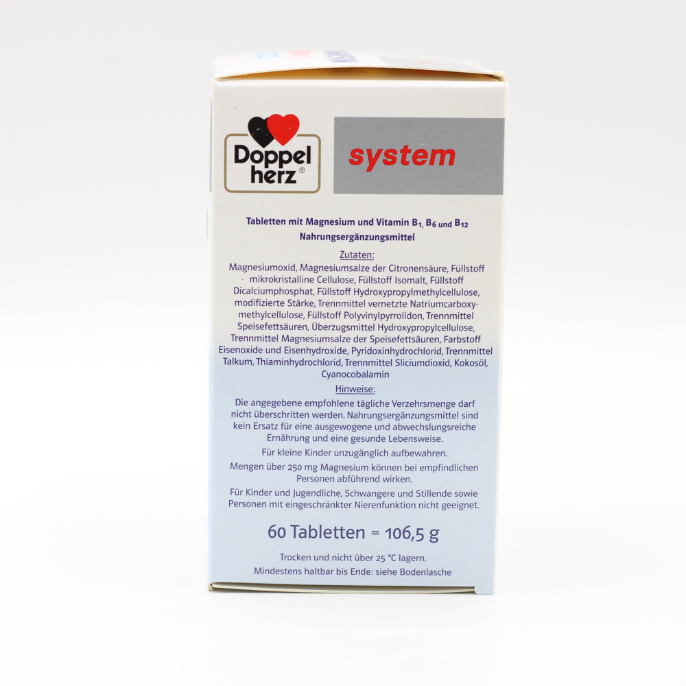 DOPPELHERZ Magnesium 500 Depot system Tabletten