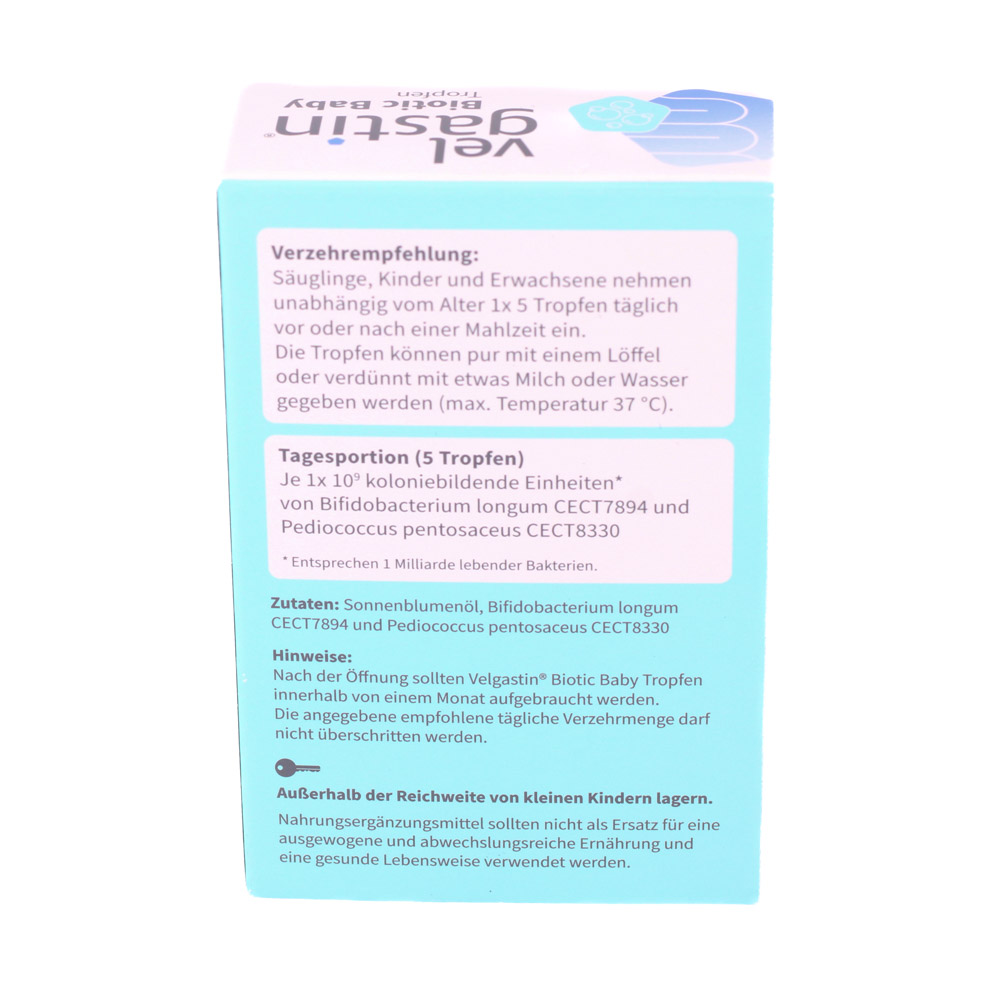 VELGASTIN Biotic Baby Tropfen