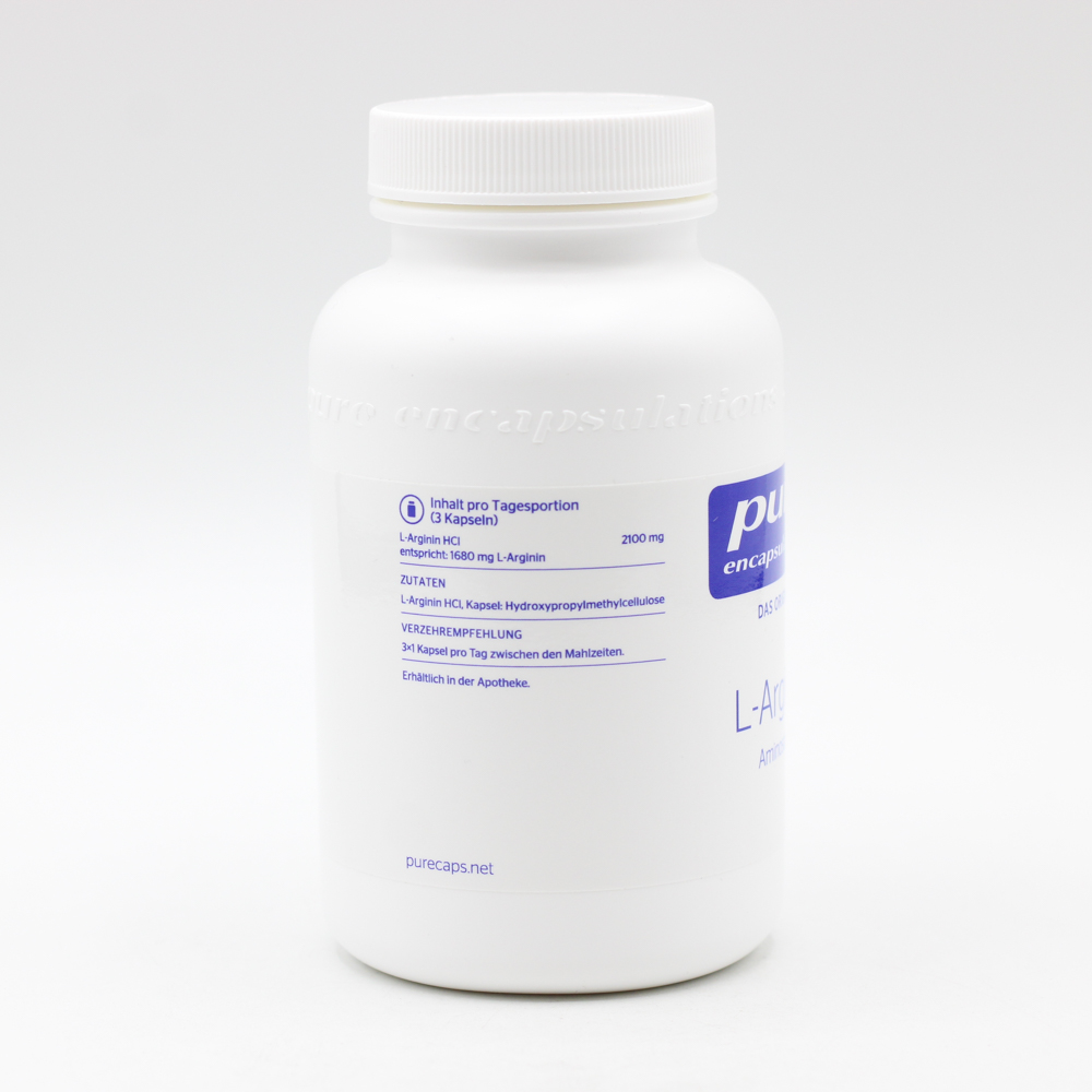 PURE ENCAPSULATIONS L-Arginin Kapseln
