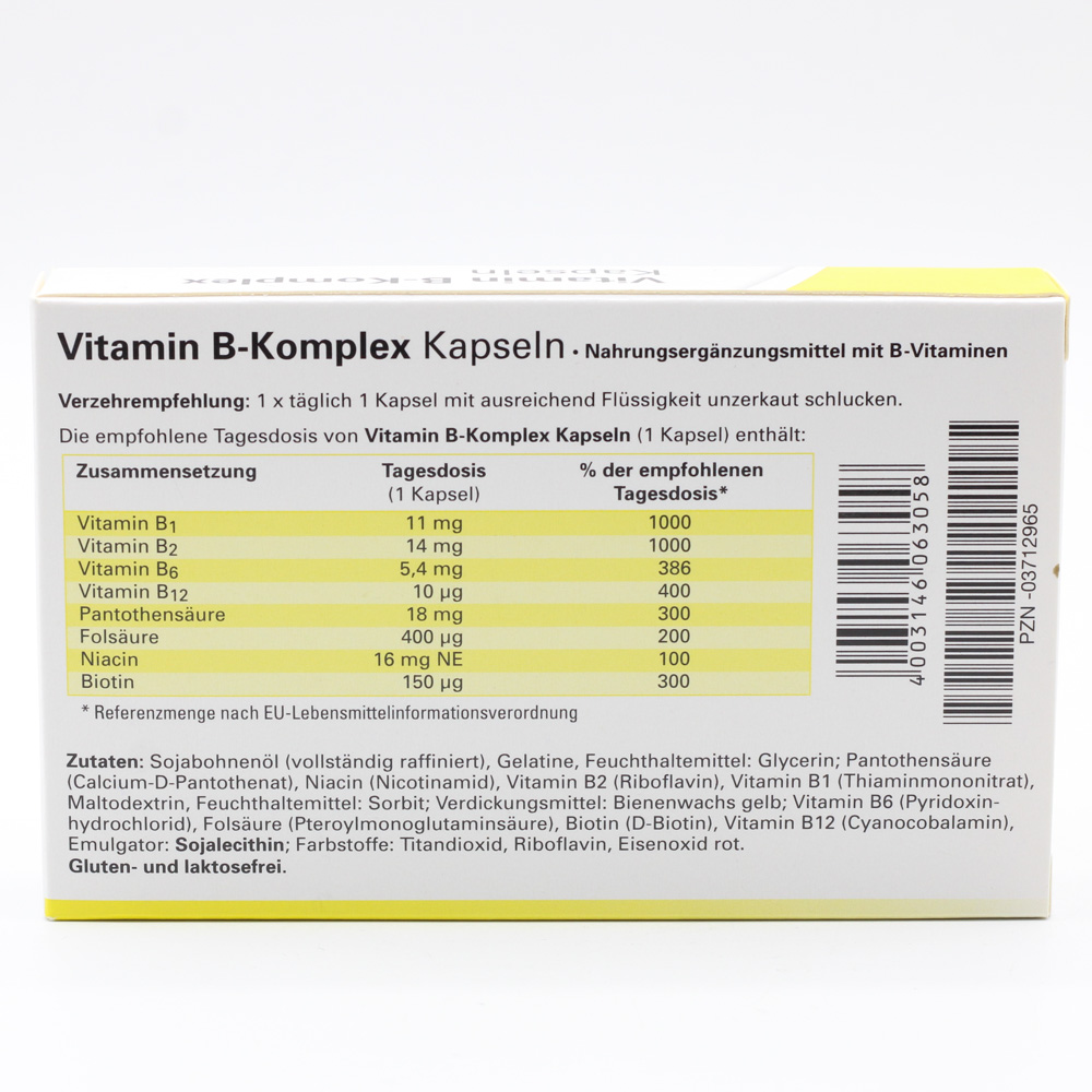 VITAMIN B KOMPLEX Kapseln